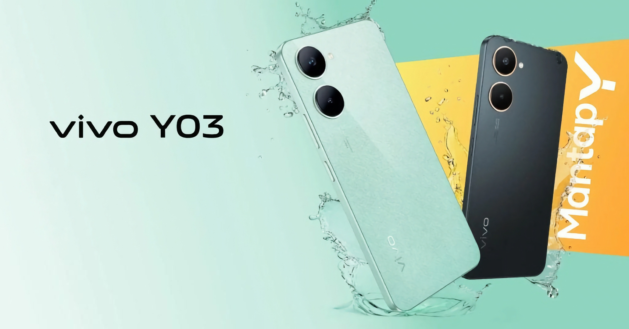 Vivo Y03 (4GB+4GB)RAM/ 64GB ROM - 1 Year Abans Warranty (TRCSL Approved). 