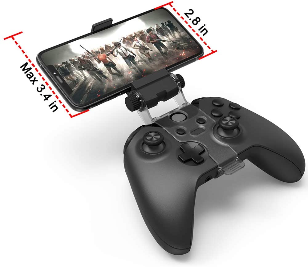 Controller Mobile Gaming Clip Holder Clamp Mount for Xbox Series X/S, Xbox One, Xbox One S/X, Support Android/iPhone System. 