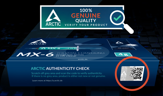 ARCTIC MX - 6 2g mx6 (Genuine) - Premium Performance Thermal Paste for all processors (CPU, GPU - PC, PS4, XBOX), very high thermal conductivity, long durability, safe application, non-conductive. 