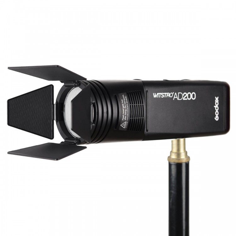 Godox AK-R1 Camera Flash Accessories Kit for Godox V1 Speedlight and H200R Round Flash Head to AD200 AD200pro Pocket Flash Monolight with Magnetic Port Easy Use. 