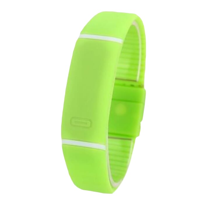 LED Watch Jelly Strip Electronic Hand Ring Digital Wrist Watch
