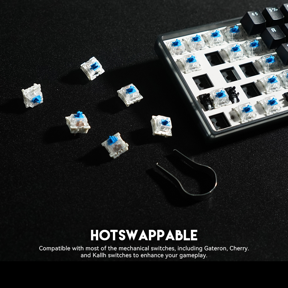 Fantech Maxfit61 mk857 Frost Mechanical keyboard. 