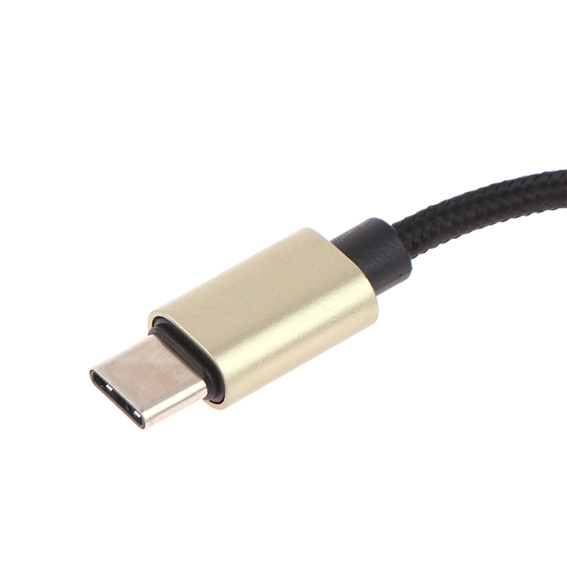 TypeC To RCA Audio Cable 2RCA Aux Cord Converter USB C Line Speaker Amplifier. 