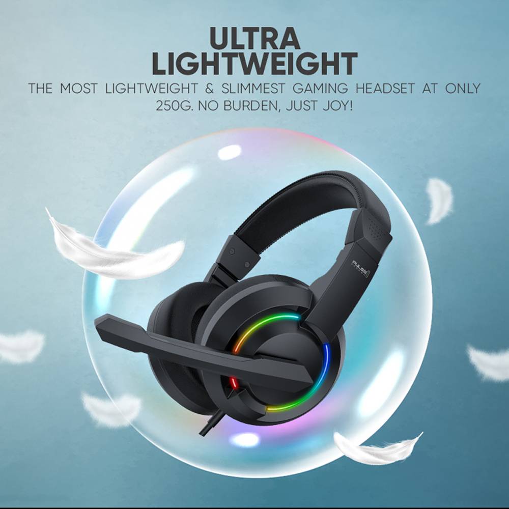 ARMAGGEDDON PULSE 1 CHROMA GAMING STEREO WIRED HEADPHONE WITH MIC | MOBILE GAMING. 