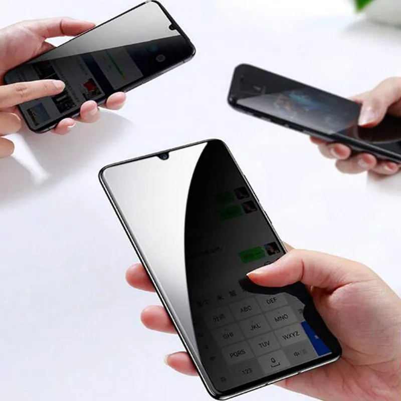 1-3Pcs Privacy Screen Protectors For Samsung Galaxy A50 A10 A70 A71 A80 A90 5G Anti-spy Tempered Glass For Galaxy M10 M20 M30S. 