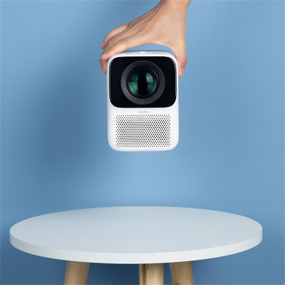 WANBO T2 Free Mini Projector Portable 1080P HD Smart 150ANSI Manual 40-120 Inches. 