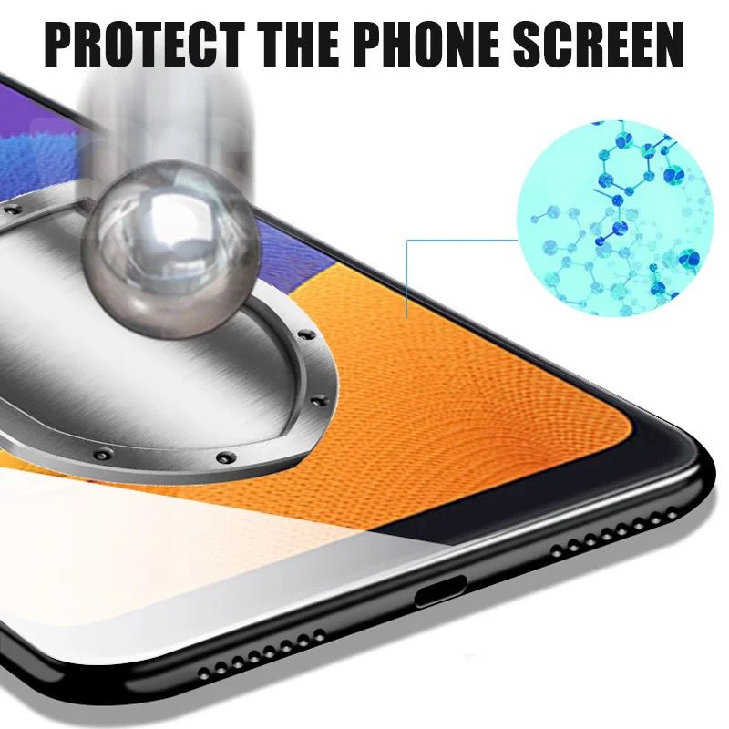 9D Protective Glass For Samsung Galaxy A10s A11 A20 A21s A30s A50s A51 A52 A71 A72 A80 A81 A90 A91 M01s M02s M03s M10s M20 M21s M30s M31s Prime M51 M52 M62 Tempered Glass Shining Edge Film Full Glue Samsung Screen Protector. 