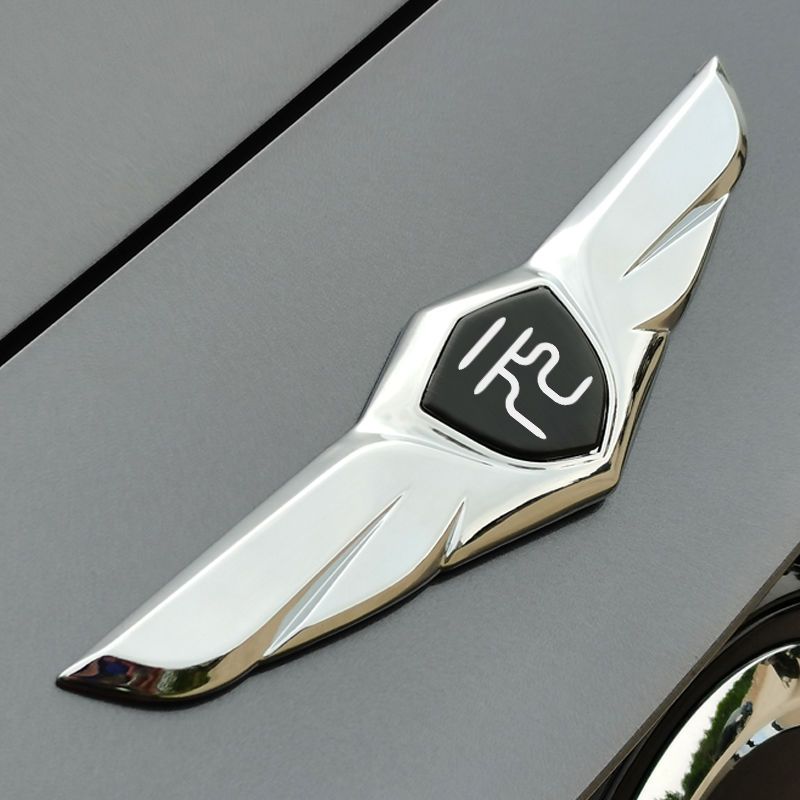 Byd QinPRO EVSong HanDMYuan Modified Car Sticker Decorative Machine Cover Metal3DBumper Stickers Accessories Tail Door Sticker. 
