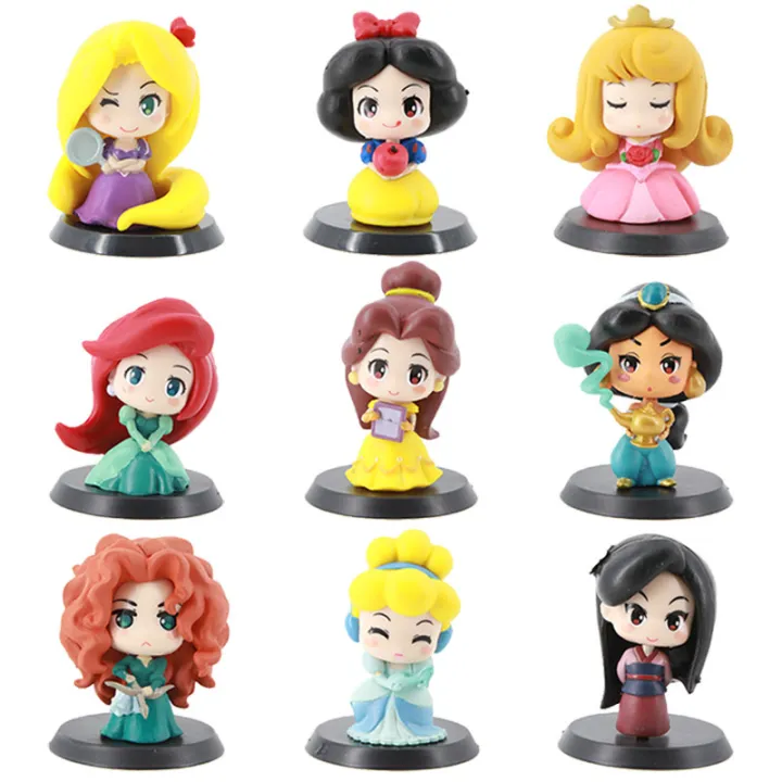 Disney Princess PVC Figur Anime Snow White Ariel Cinderella Rapunzel Jasmine Aurora Belle Model girl birthday gift: Buy Online at Best Prices in SriLanka Disney Princess PVC Figur Anime Snow White Ariel Cinderella Rapunzel Jasmine Aurora Belle Model girl birthday gift: Buy Online at Best Prices in SriLanka