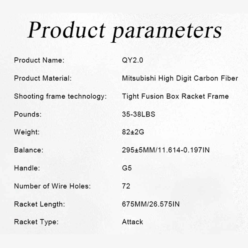 ALP QY2.0 Pro Attack Badminton Racket | T1100 Carbon Fiber 84g | Power Frame System | 38LBS High Tension | Free Stringing Service | 7mm Ultra-Thin Shaft & 305mm Balance. 