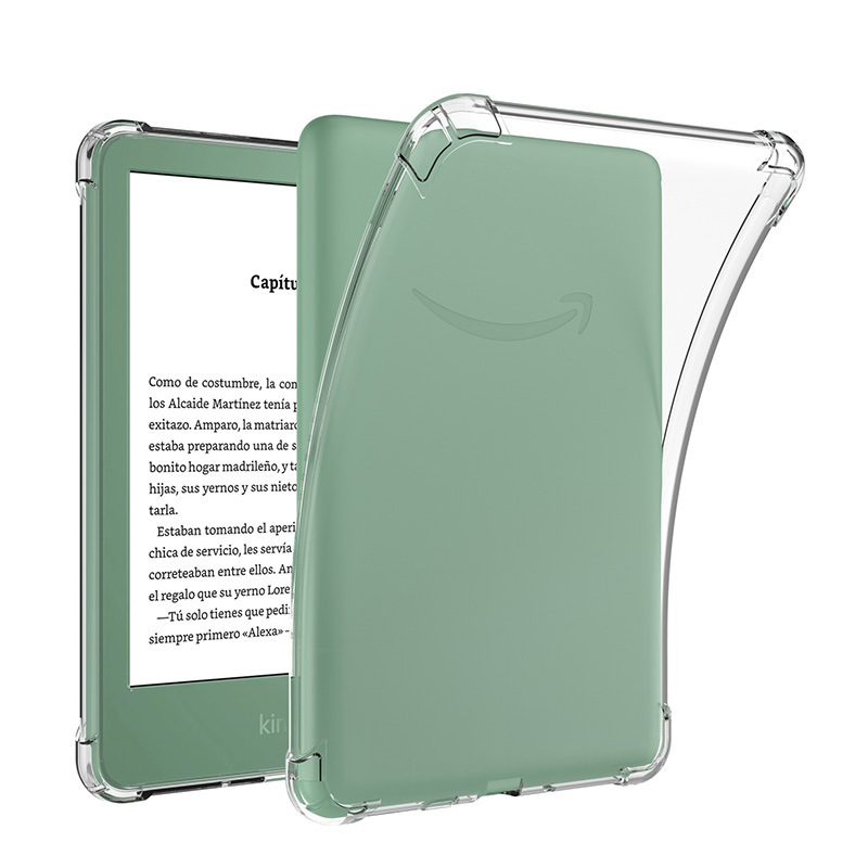 Soft Jelly Case for 2024 Amazon Fire HD8 12th generation HD 8 2022 Tablet Transparent Shockproof Cover 2020 FireHD8 Plus 10th Gen Shell