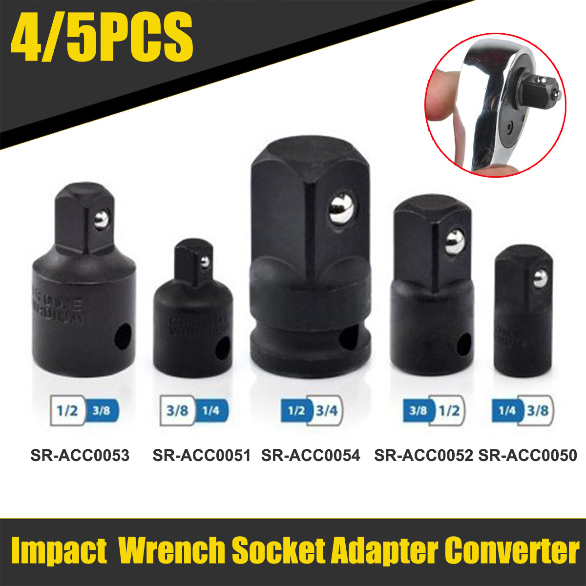 4 5pcs 1 4 3 8 1 2 Drive Socket Adapter Converter Reducer Air Impact Craftsman Socket Wrench Adapter Hand Tools Set Buy Online At Best Prices In Srilanka Daraz Lk 4 5pcs 1 4 3 8 1 2 Drive Socket Adapter Converter Reducer Air Impact Craftsman Socket Wrench Adapter Hand Tools Set Buy Online At Best Prices In Srilanka Daraz Lk