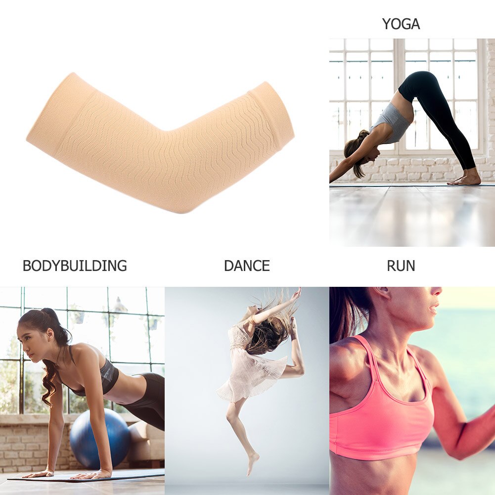 【KuaKe Mall】（Order message size）Compression Arm Sleeve Weight Loss Calories Slim Shaper Massager Slimming Arm Wraps Bands Fitness Equipment. 