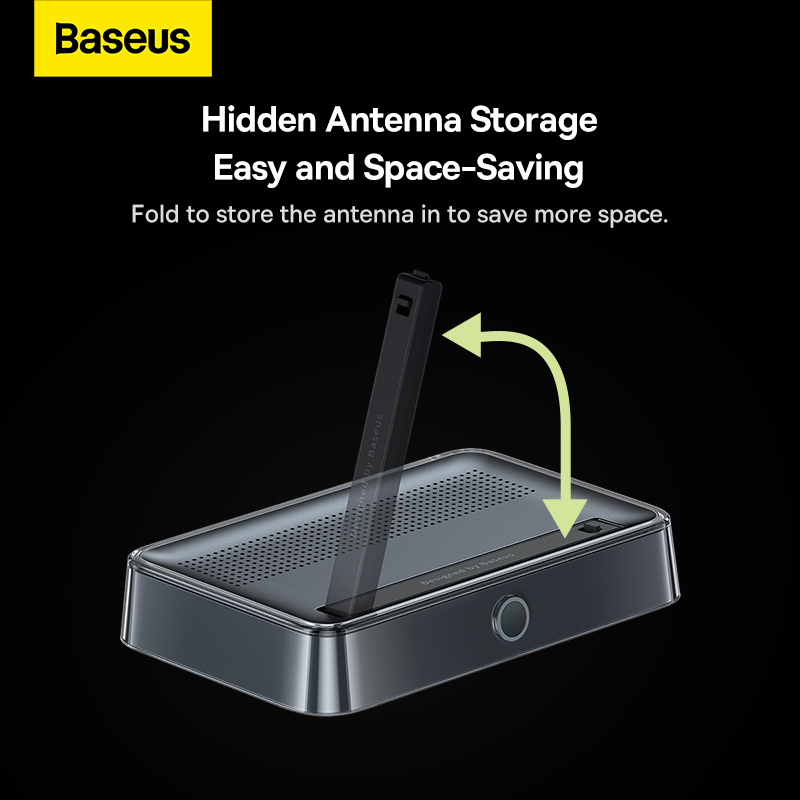 Baseus Transmitter and Receiver for Wireless HDMI 4K 30Hz Black 6 Months Warranty. 