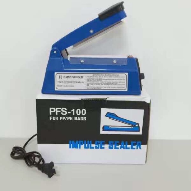 Impulse Sealer PFS 100 For Food Pack Packaging Plastic Bag Vacuum Heat Sealer Machine Daraz.lk
