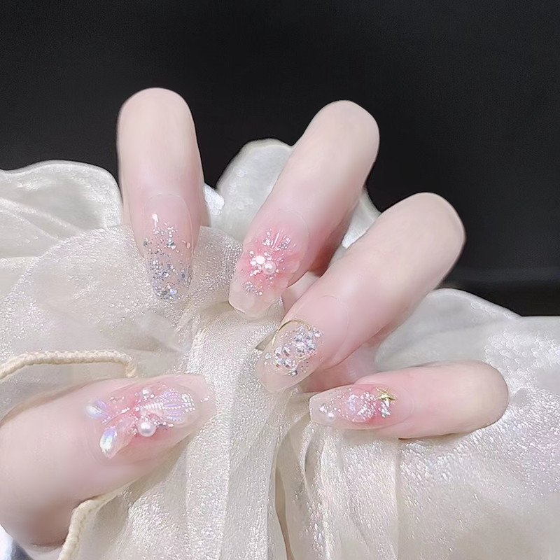 B711 Nanguo early snow trapezoidal medium length wearing armor removable nail powder tender factory direct sale one piece dropshipping