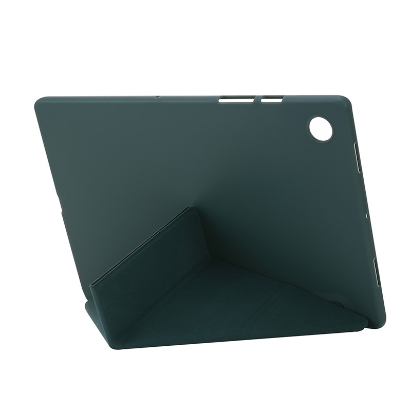 For Samsung Galaxy Tab A8 2021 Case 10 5 Inch PU Leather Soft Silicon Back Stand Smart Cover For Samsung Tab A8 10.5 SM-X200/SM-X205. 