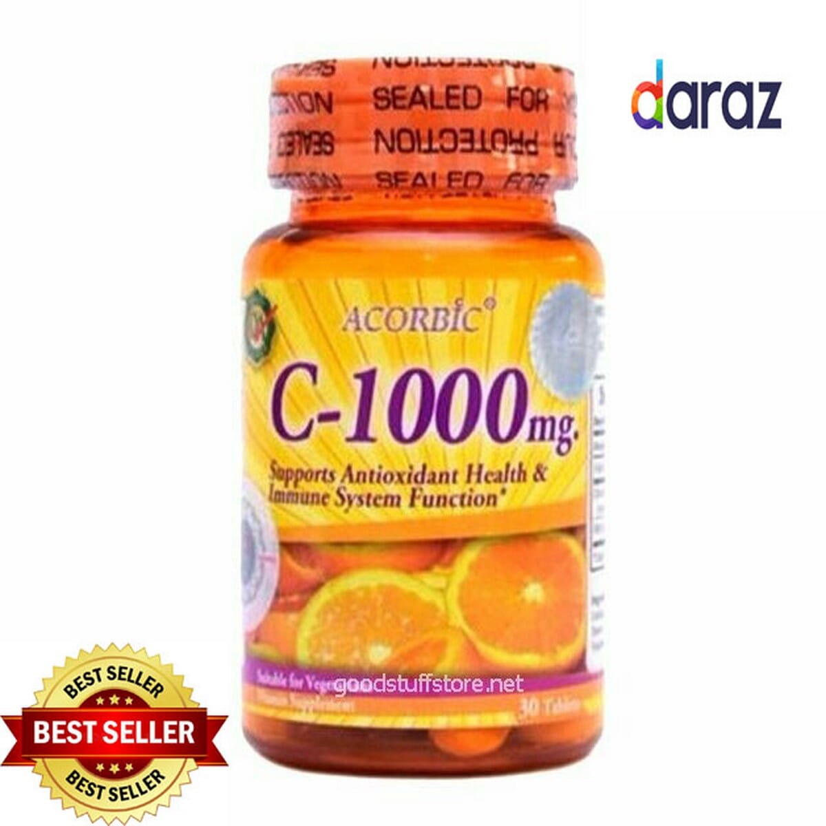 Acorbic Vitamin C 1000 Mg Skin Whitening Antioxidant Immune System For Men And Women Buy Online At Best Prices In Srilanka Daraz Lk