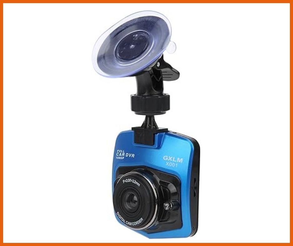 Car Dash Camera, 2.4" Dash Camera, Cars Full HD 480P, Night Vision G Sensor LCD Vehicle Video Recorder Car Dash Cam, DVR Driving Recorder, High Definition Car Dashcam 1080P Night Vision for Vehicle (Blue). 