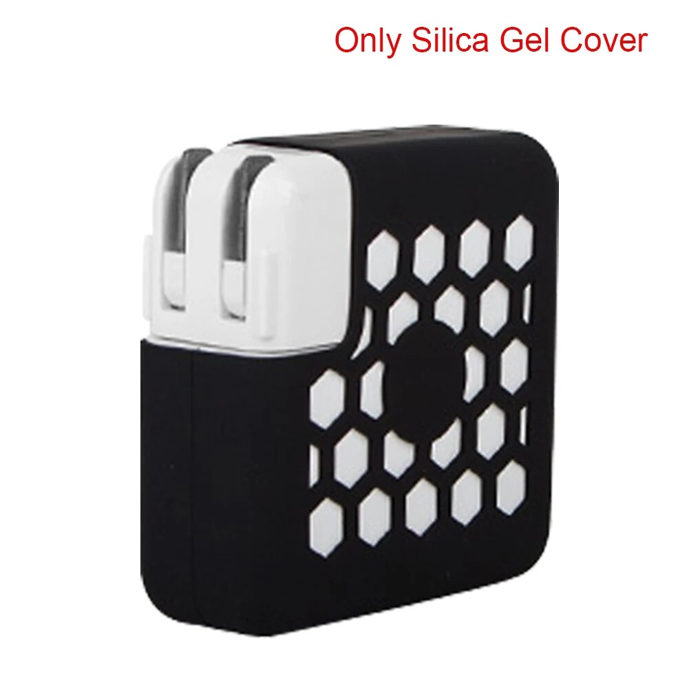 【TianYu Mall】Portable Silicone Easy Apply Cover Power Use Resistant Soft Lightweight Case For Macbook Charger