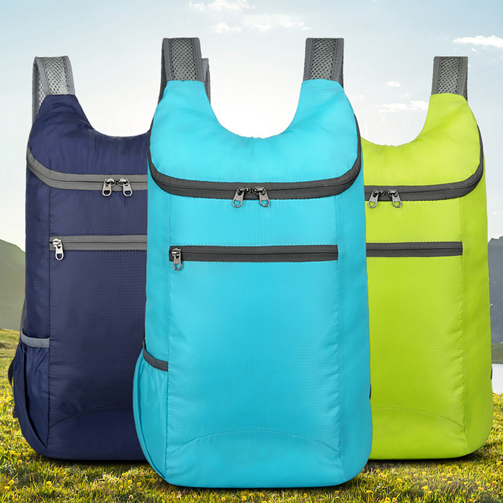 Unisex Foldable Bag Waterproof Travel Day Pack Outdoor Backpack Portable Leisure Camping Hiking Large Capacity Sport Backpack