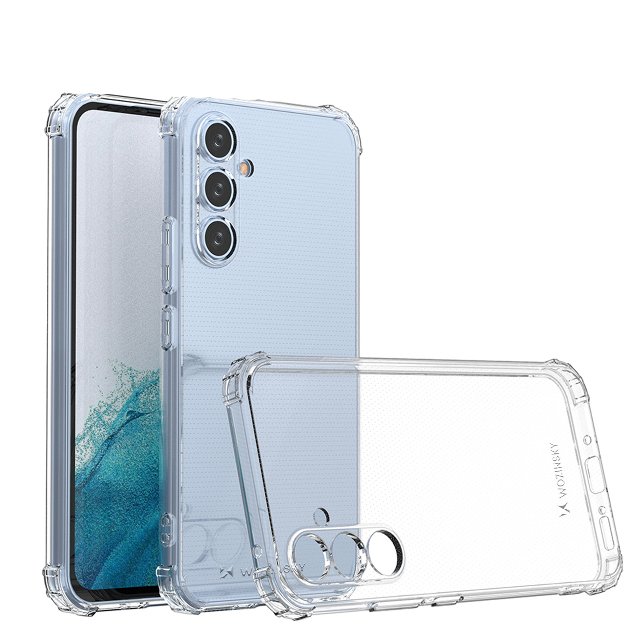 Samsung Galaxy A14 5G Case - Transparent Clear Bumper Case back covers For Samsung Galaxy A14 5G