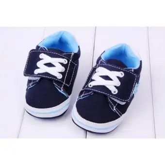 infant navy blue shoes