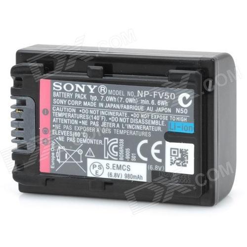 Sony NP-FV50 NP FV50 NPFV50 Digital Battery Compatible for Sony DCR-SR15 DCR-SR21 DCR-SR68 DCR-SR88 DCR-SX15 DCR-SX43. 
