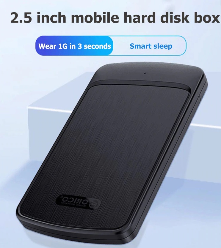 Hibuy USB 3.0 To SATA 2.5-Inch External Hard Disk SSD Enclosure Hard Disk SSD Adapter. 