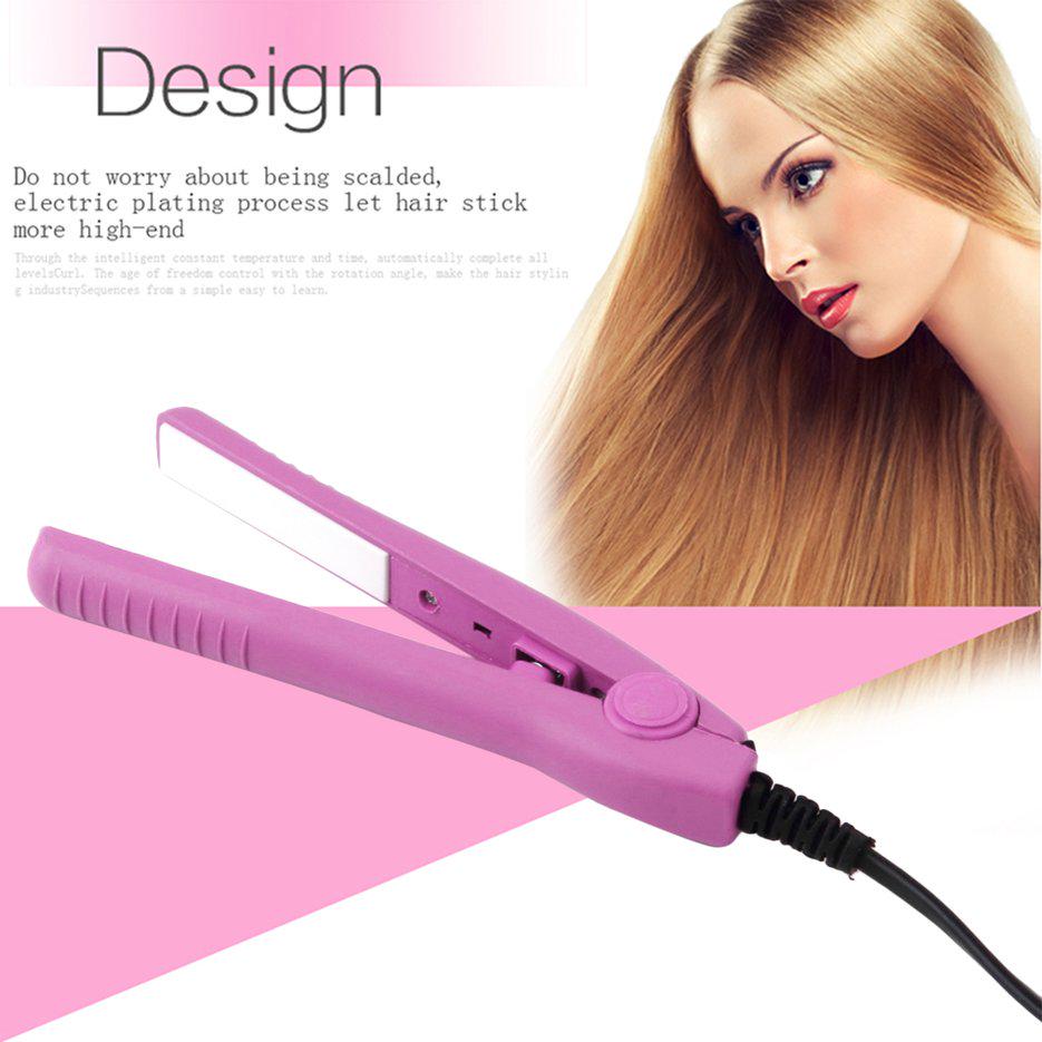 Perm hair outlet curler and straightener