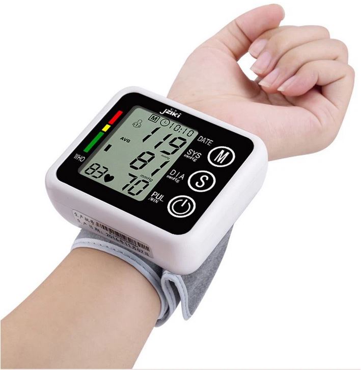 Wrist Blood Pressure Monitor JZIKI with voice