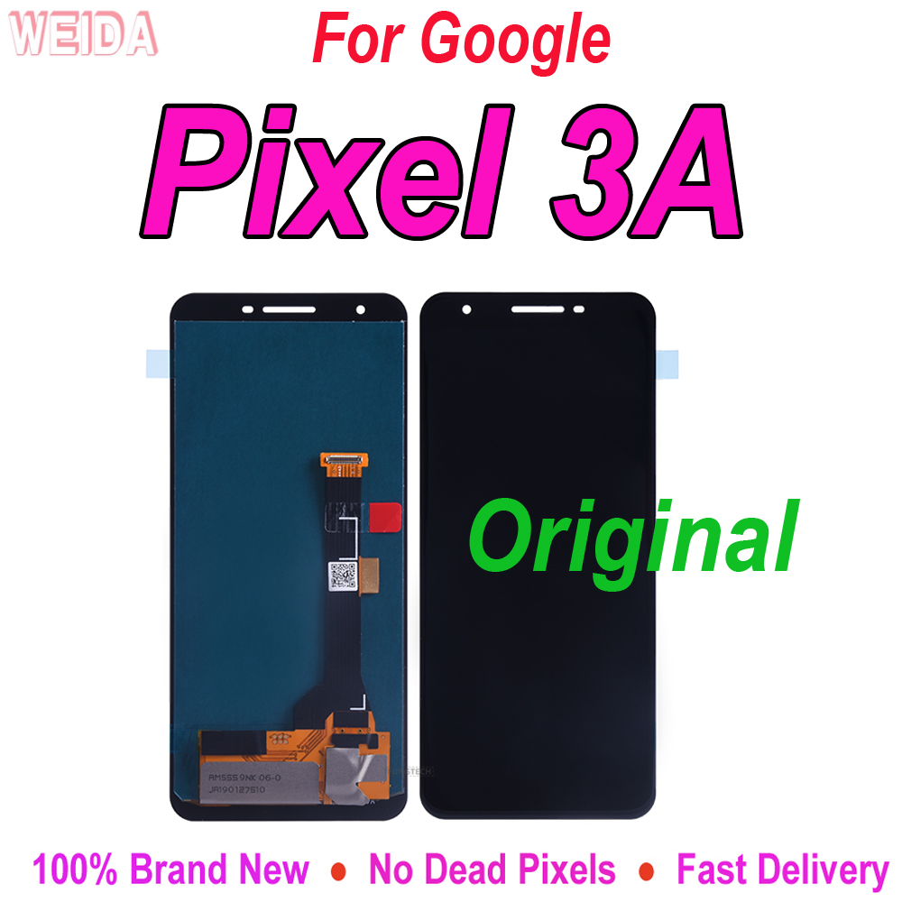 Produktbild von Pixel 3A Display Für Google Pixel 3A 3AXL LCD Touch Screen 3A G020A 3A XL G020F Display LCD Bildschirm Glas Panel Montage