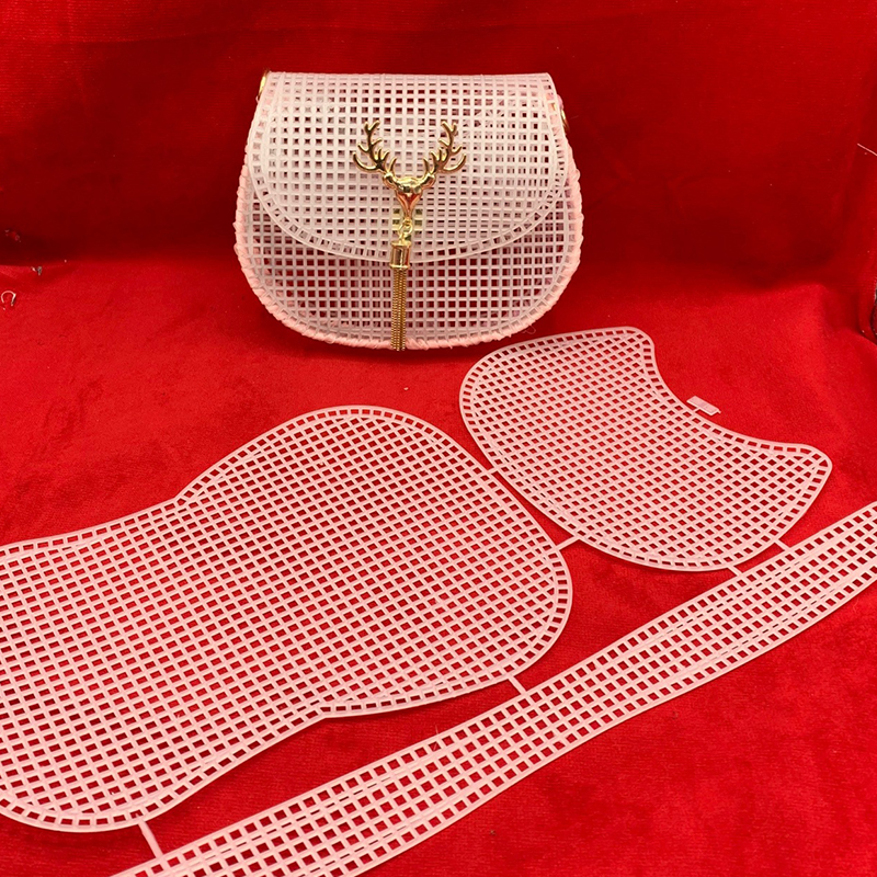 Horseshoe Bag Mesh Knitting Lining Weaving Plastic Mesh Sheet Accessories Velvet MKL