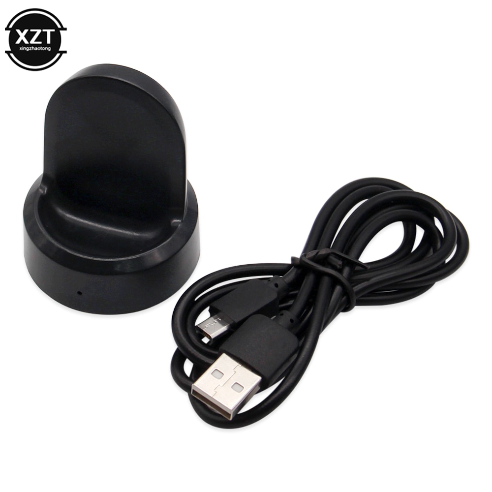 English Version for Samsung Gear S3 Wireless Charger R732 R770 S2 Watch Fast Charging Dock For Samsung Galaxy Watch 46mm/42mm. 