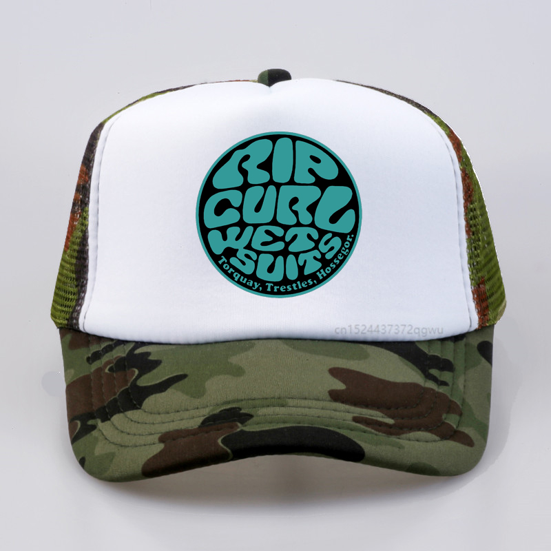 Mens Rip men hat Curl Wetty Land baseball cap Unisex Adjustable Mesh Breathable hats Rip Curl Wetty Land Hip hop caps gorras. 