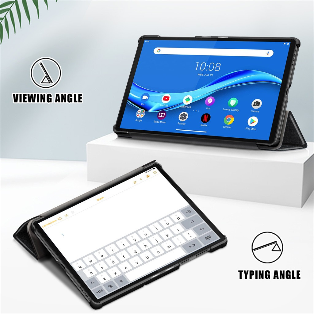 For Lenovo Tab M10 FHD Plus TB-X606F 2020 10.3 Inch Tablet Slimshell Case Cover. 