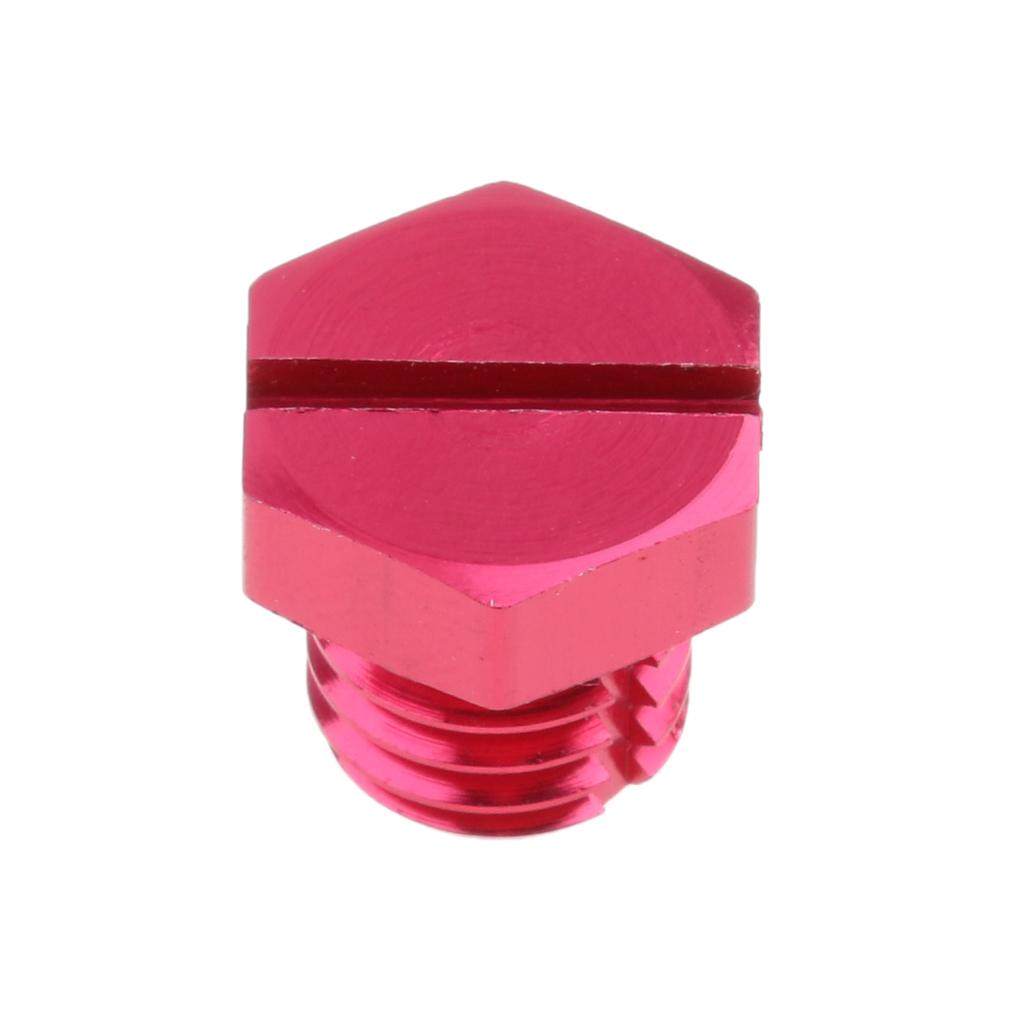 9x Air Bleeder Screw for Duramax Diesel Fuel Filter Housing 2001-2016 Red. 