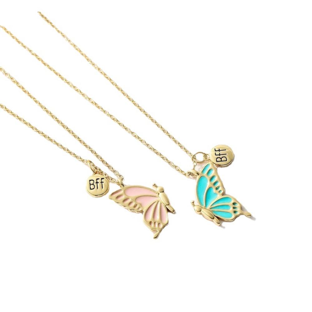 2 Pcs Set Best Friend Necklace BFF Cute Charm Heartshaped Koala Friendship Necklaces Friends Jewelry for Womens Grils. 