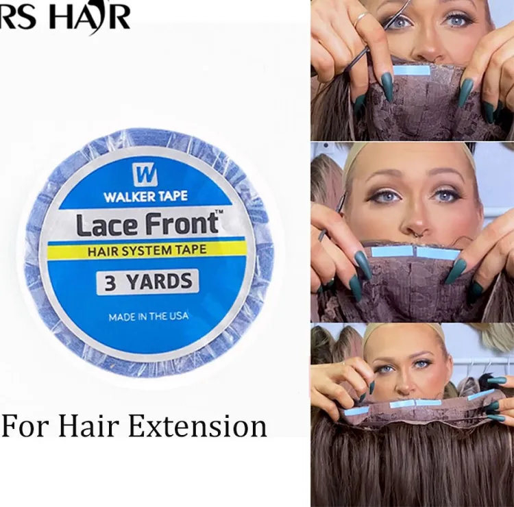 Lace front wigs outlet glue or tape