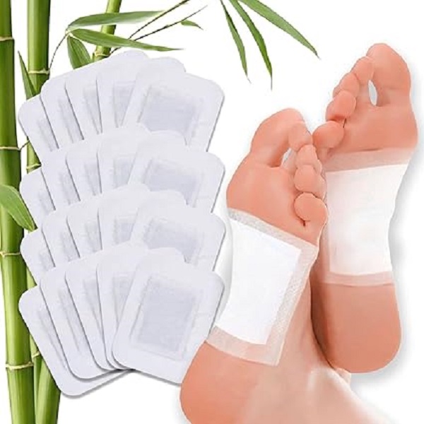 Manual Dextrin Kinoki Cleansing Detox Foot Patches, For Personal. 