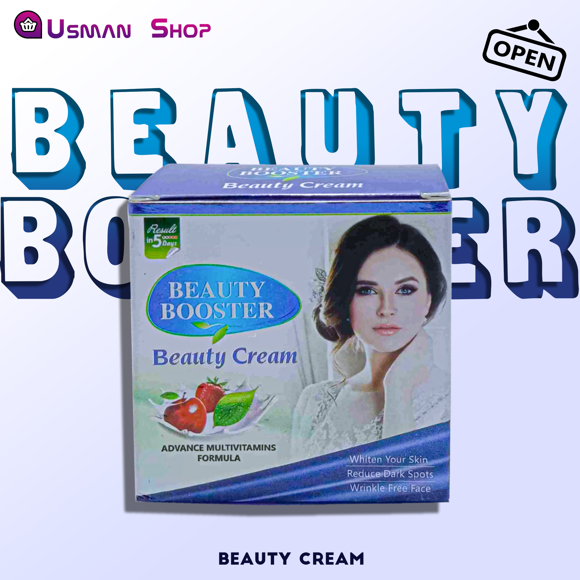 Beauty Booster Beauty Cream with Advance Multivitamins Formula Face Cream Face ad Body Beauty Cream 30g