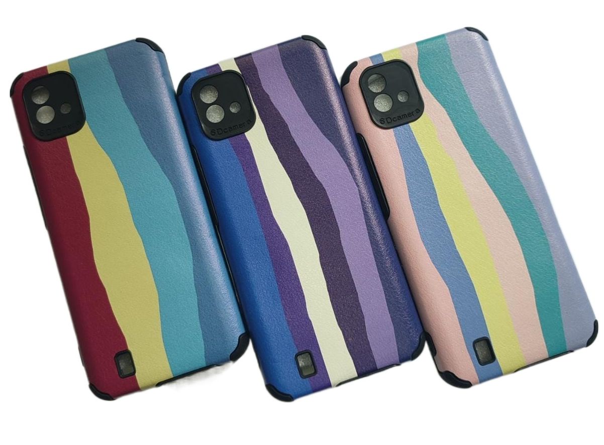 realme c20 rainbow cover