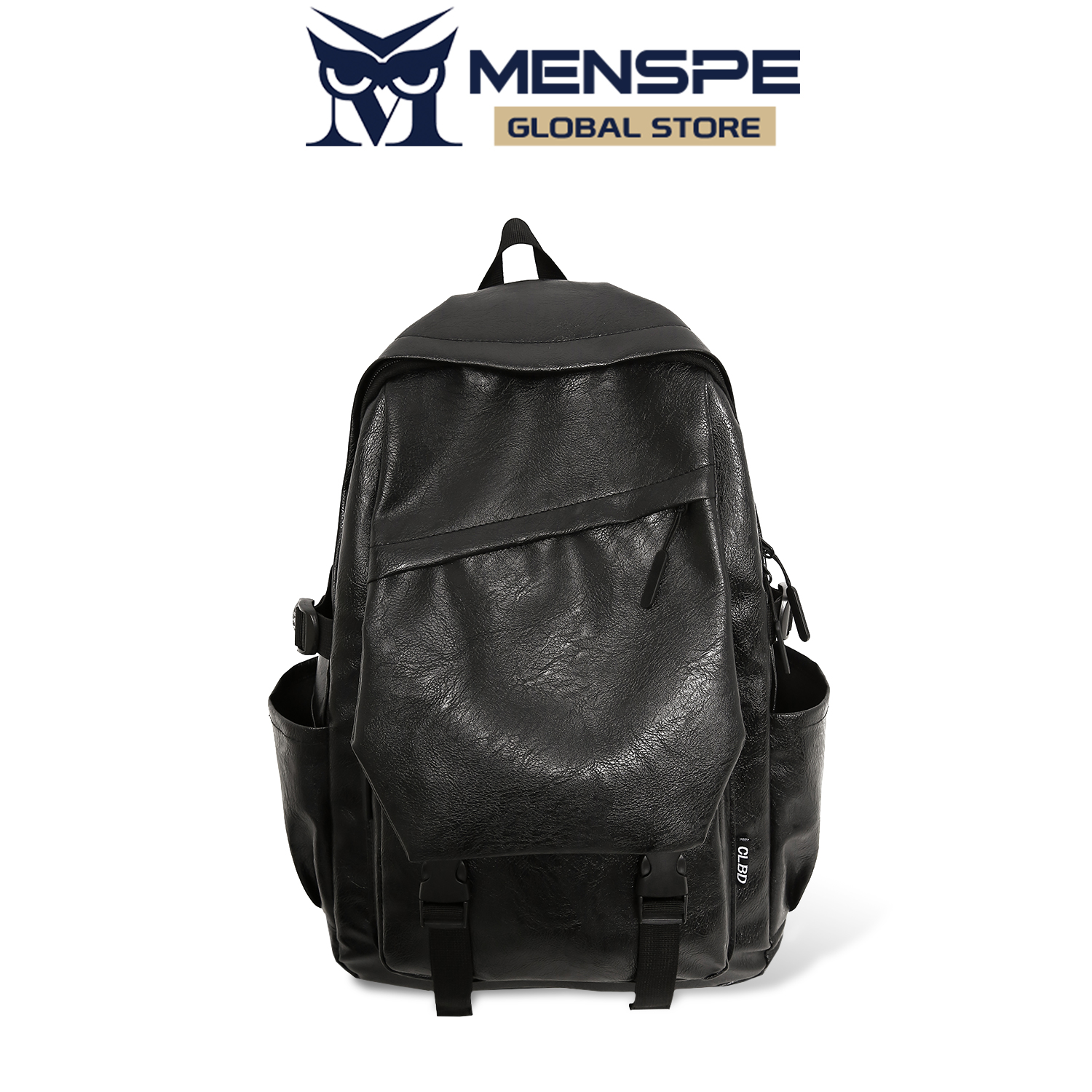 MENSPE Fashion Men’s Backpack Unisex Laptop Backpack Soft PU Backpack Business Travel Bag Waterproof Backpack Shoulder Bag College Commuting Backpack Leisure School Bag For Travel Study Business. 