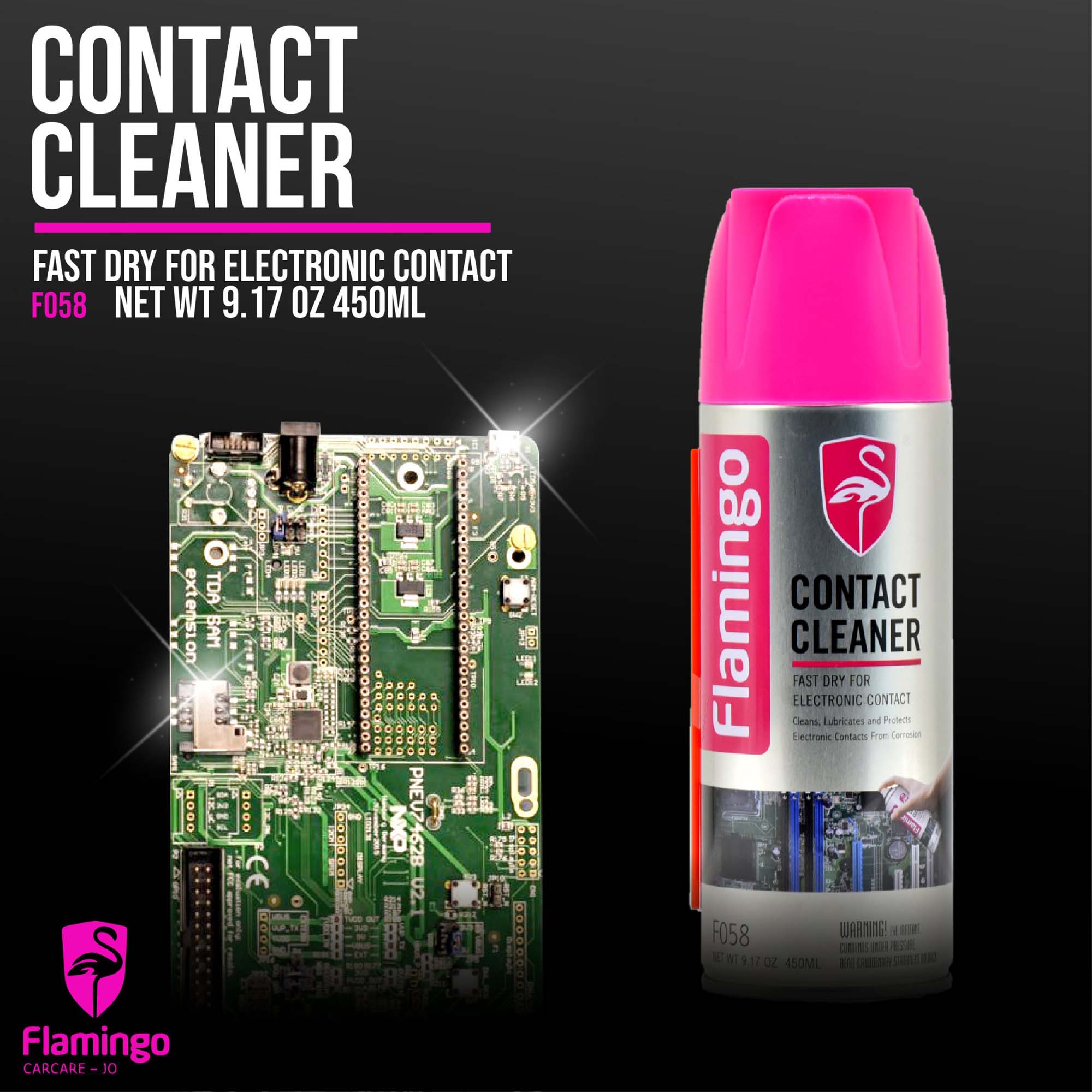 Flamingo Electronic Contact Cleaner. 