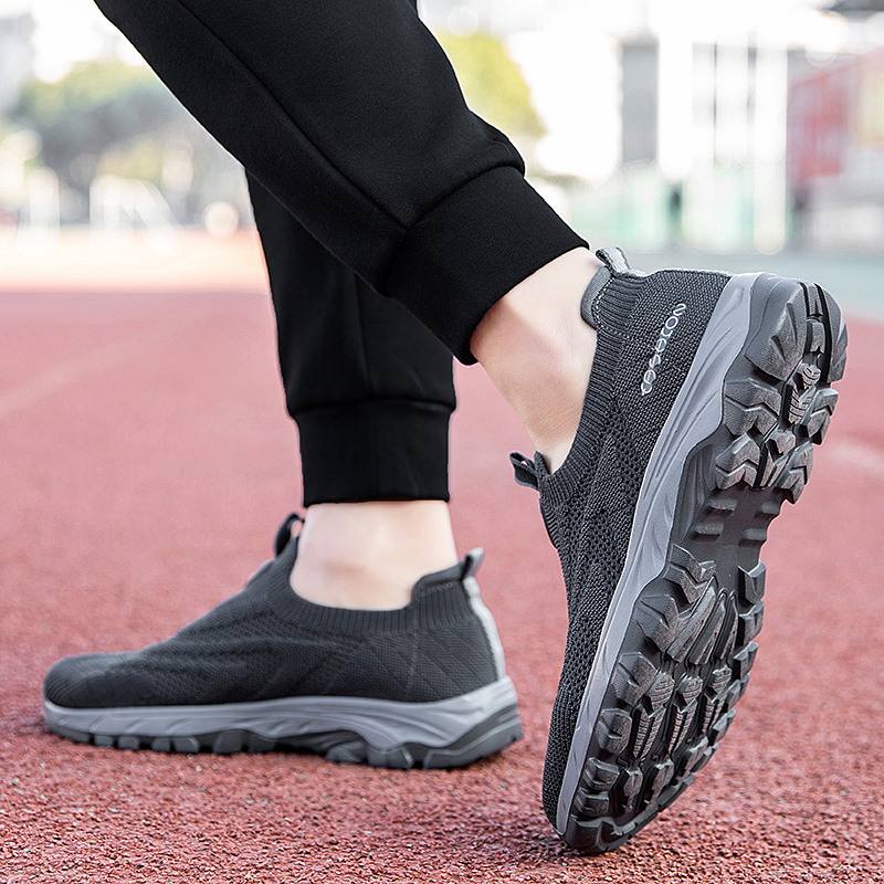 Zulijian Shoes for the Old Slip-on Walking Shoes Shoes for the Old Official Men's Autumn Old Beijing Cloth Shoes. 