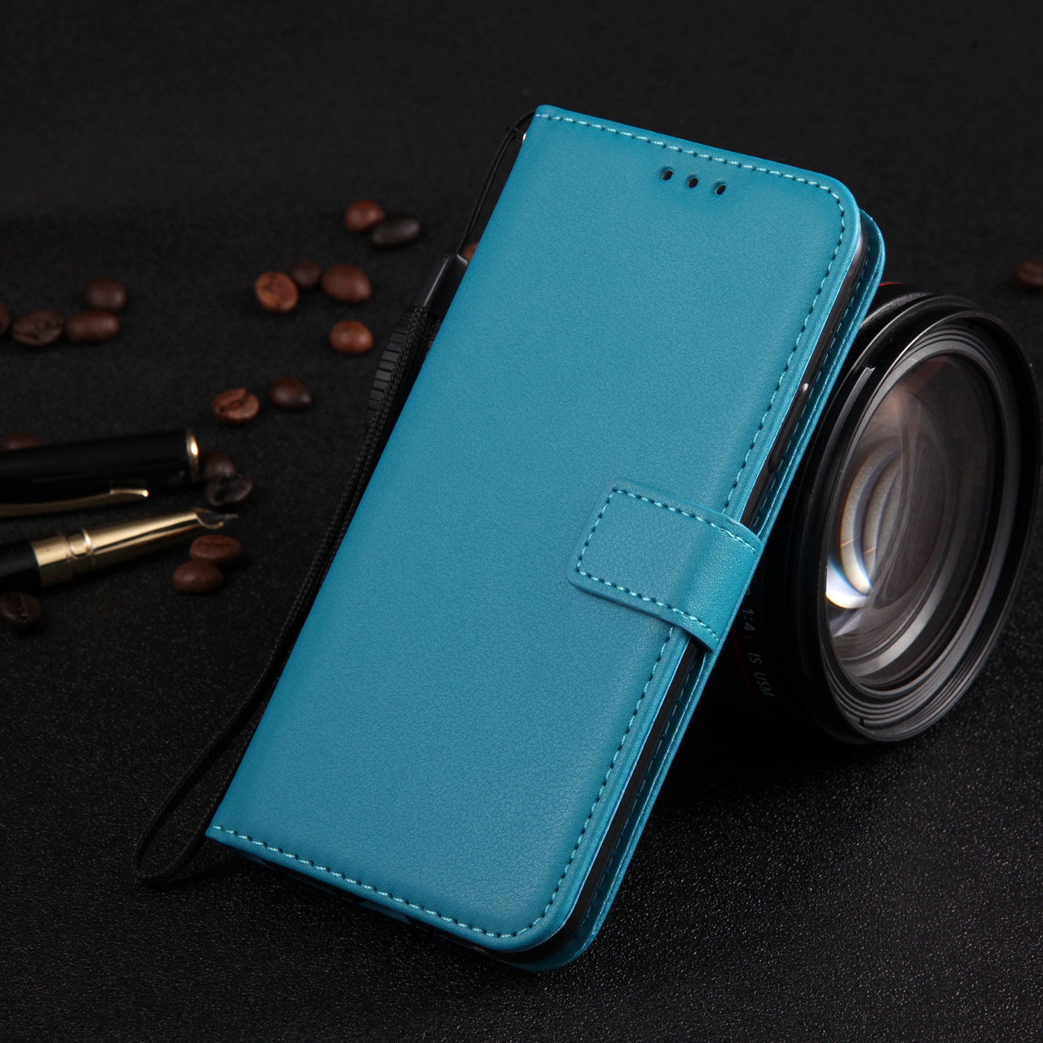 Leather Flip Cover For LG G3 G4 G5 G6 K3 K4 K5 K7 K8 K10 V10 V20 V30 Q6 C40 C70 X Power Card Slots Case Holder Stand Soft Sling. 
