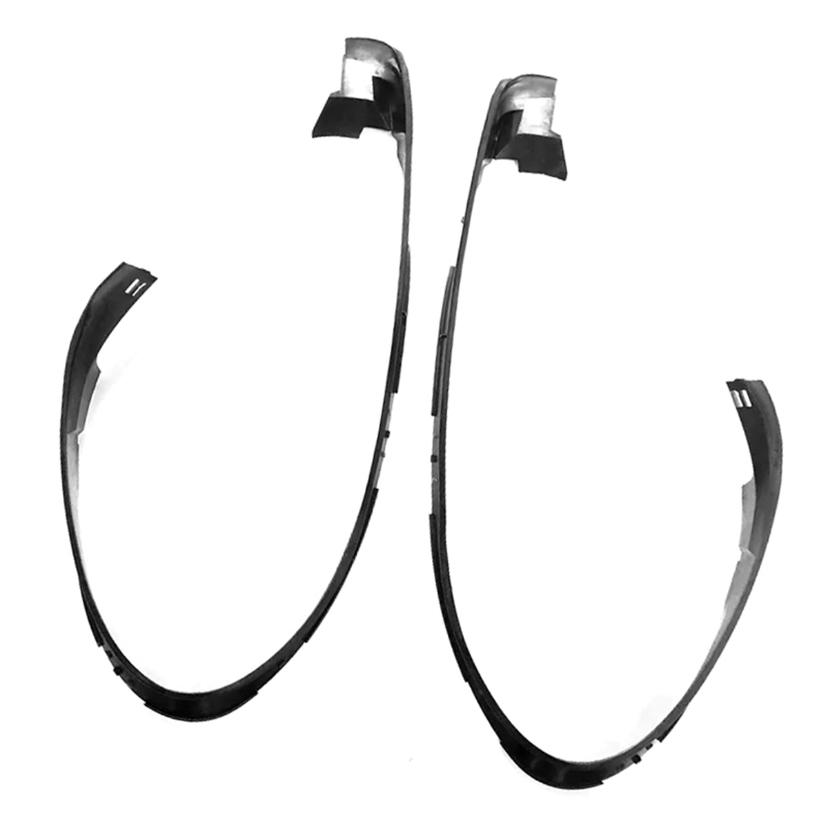 Pair For Porsche Cayenne Rubber Sealing Trim Headlamp Decorative - Foto 6