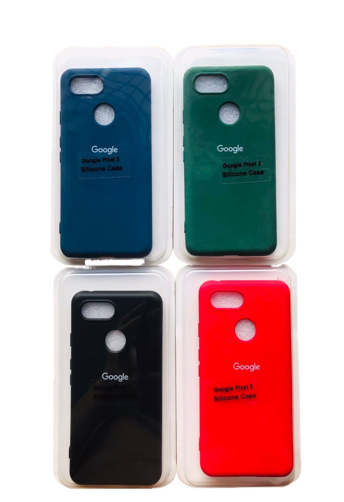 Google Pixel 3 & Google Pixel 3A Original Silicone High Quality Back Cover. 