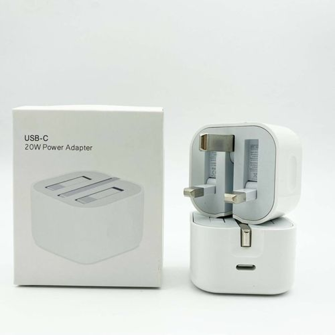 Apple 20W USB-C Power Adapter - iPhone Charger with Fast Charging Capability, Type C Wall Charger. 