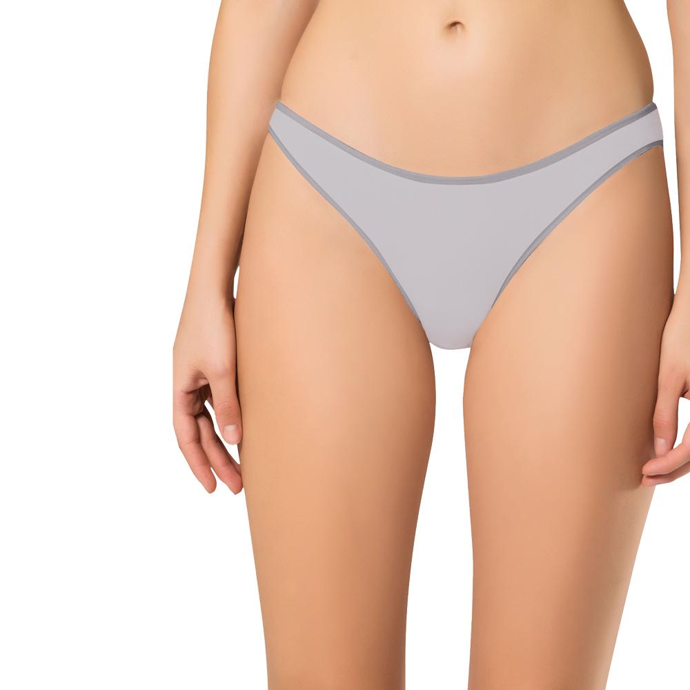 SASA Sexy Hi-Leg Brief Mid Waist Pure Cotton Panty Underwear 1-Pack. 